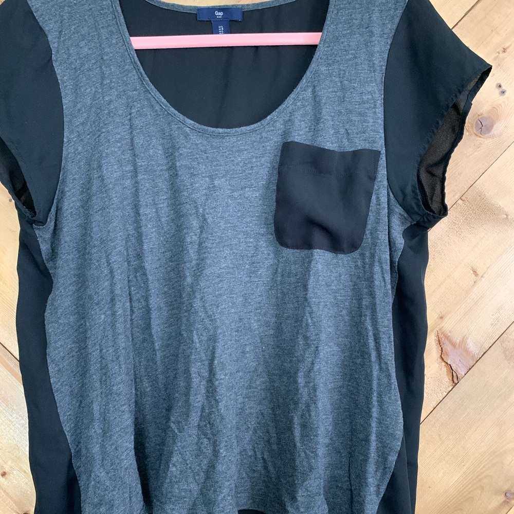 Sheer back tshirt